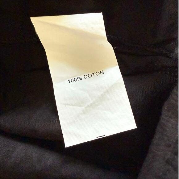 Ramy Brook NWT Jaycee Black Strapless Embroidered Cotton Ruffle Mini Dress L & S - Picture 11 of 16